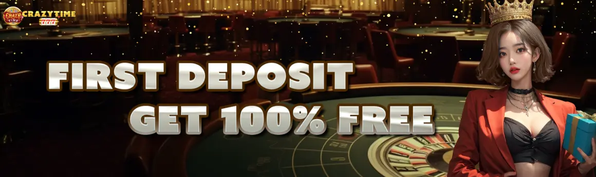 crazytime777- first deposit 100% free