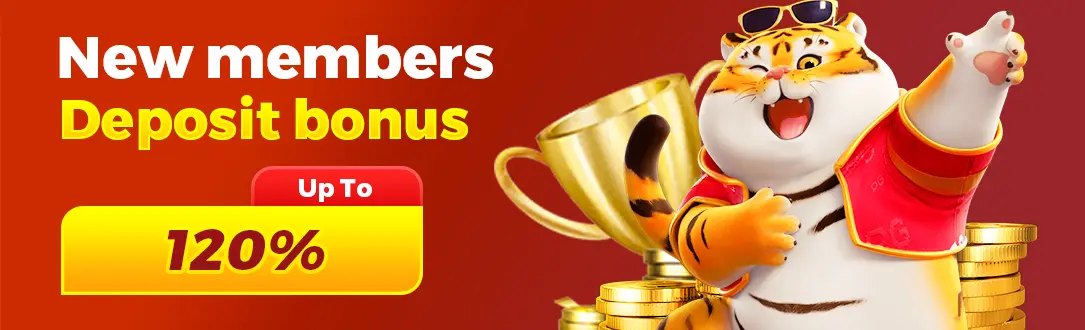 008WIN New Member Deposit Bonus up to 120%