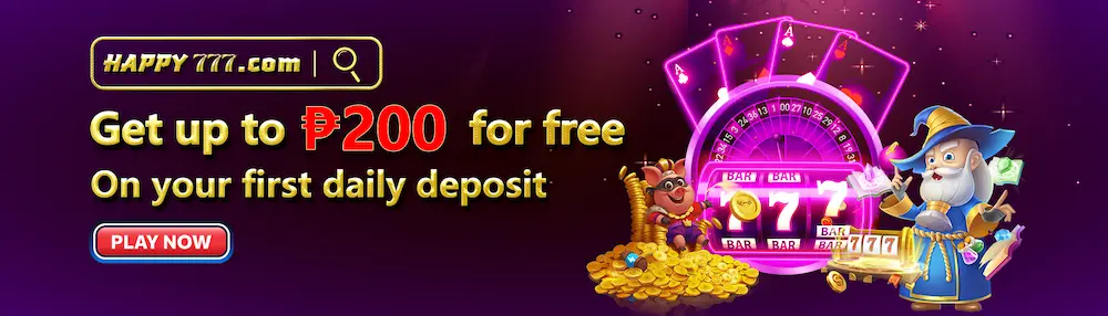 get P200 free for first daily deposit 