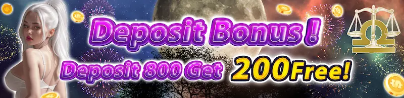 DEPOSIT 800 FREE 200-1