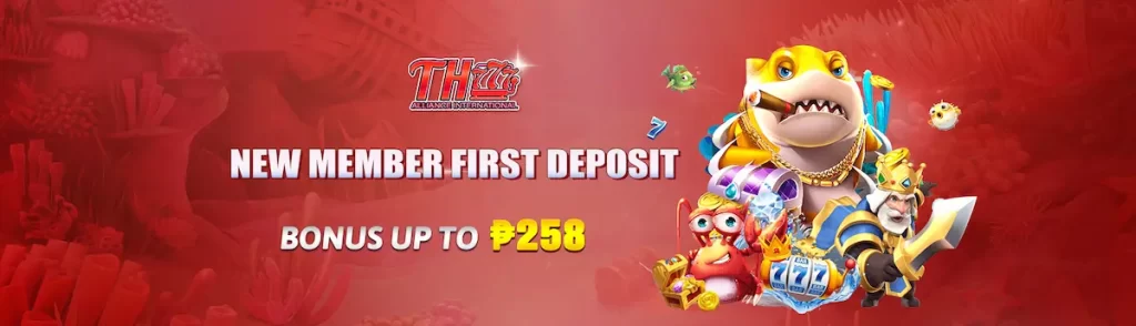 th777-new member first deposit bonus up to P258