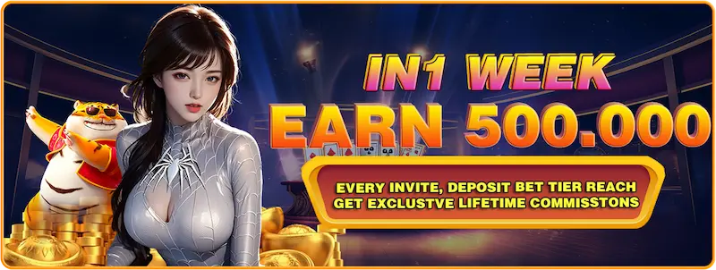 in 1 week earn 500K-cljili