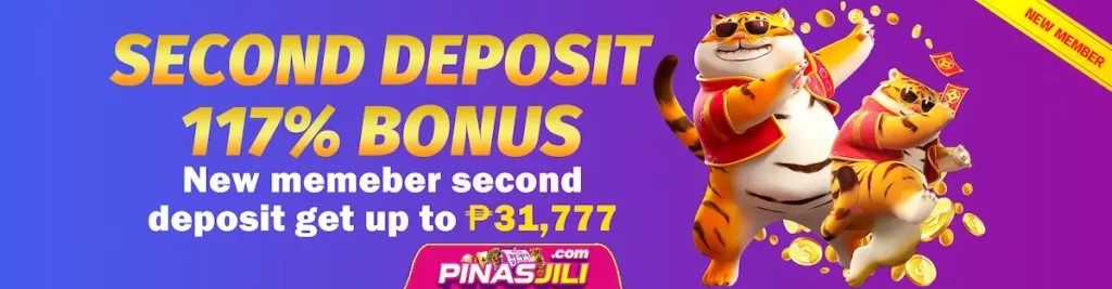 second deposit bonus-pinasjili