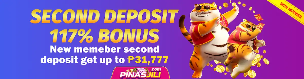 second deposit bonus-pinasjili