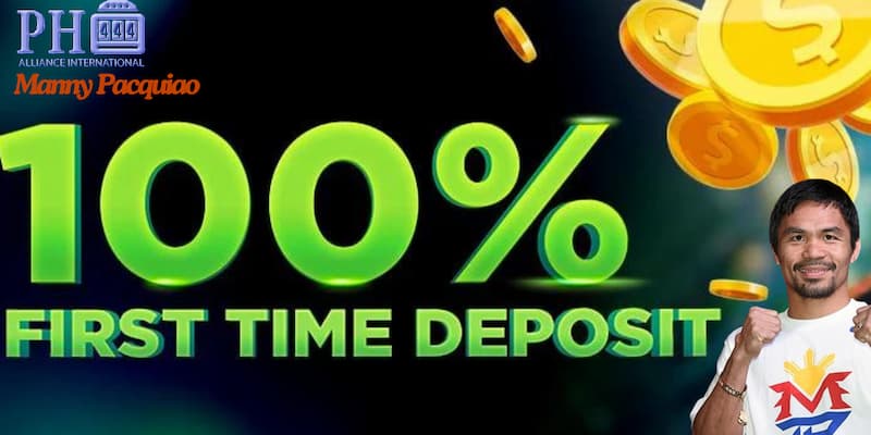 manny-100%  first deposit bonus