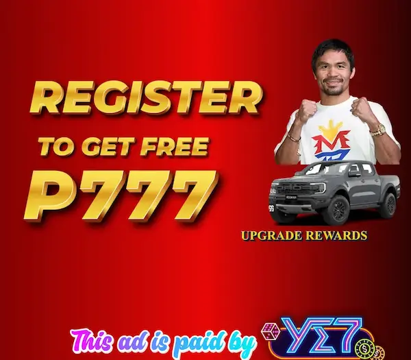 Manny Pacquiao Casino-register to get free P777