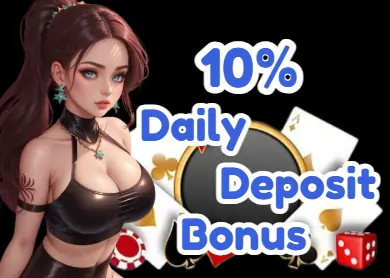 818JL 10% Dily Deposit Bonus