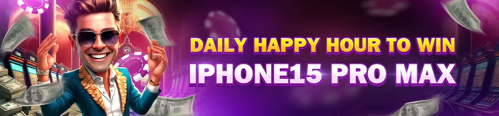 PLAYWIN777 Daily Happy Hour Iphone15 Pro Max