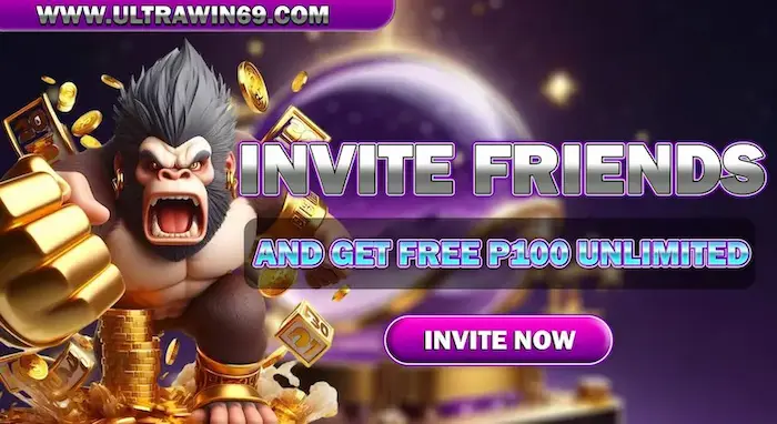 ultrawin69- invite friends get free P100