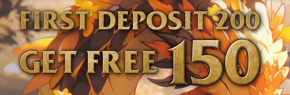 Fordawin-first deposit 200 get free 150