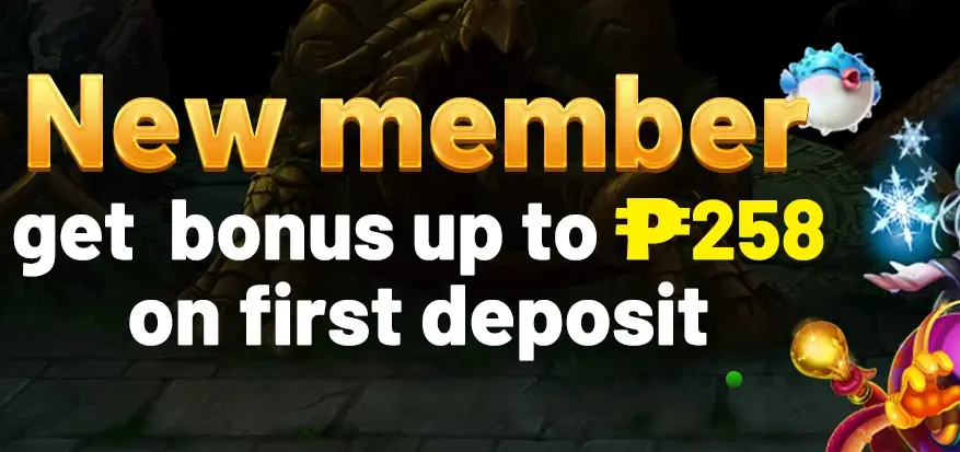 TTJL New member get up to ₱258 on first deposit bonus