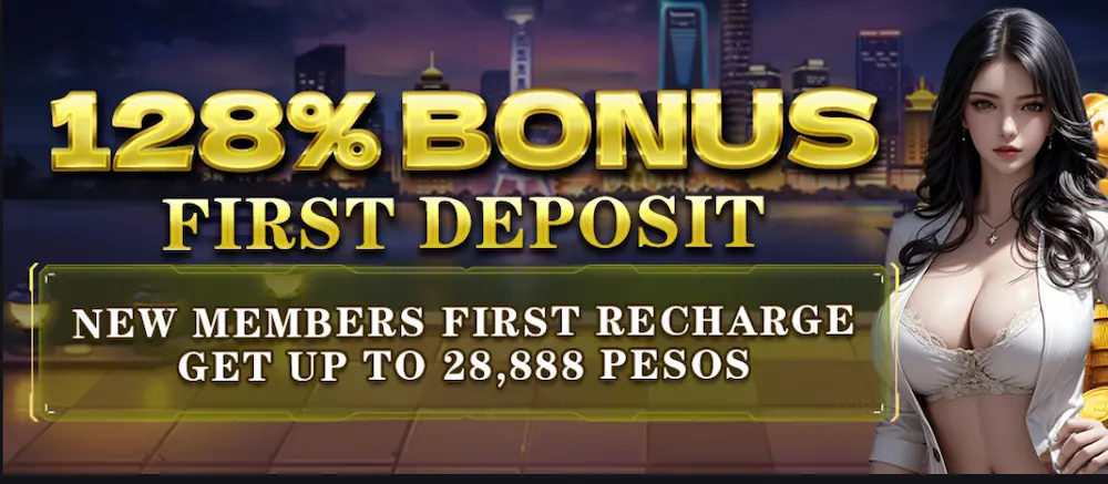 ZXJILI 128% FIRST DEPOSIT BONUS UP TO P28,888