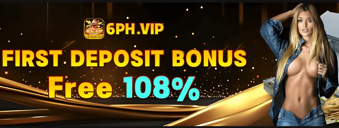 6PH deposit bonus free 108% 