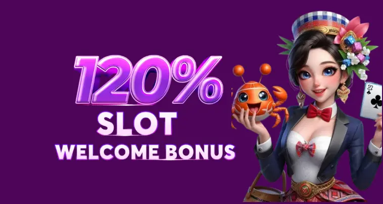 PUSTA88 120% slot welcome bonus