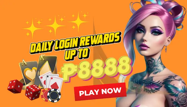 123PH daily login rewards up to ₱8888 bonus