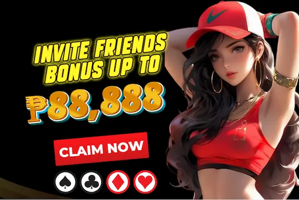 JOLLYWIN invite friends bonus up to ₱88,888