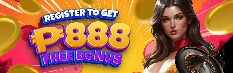 Register to get ₱888 free bonus