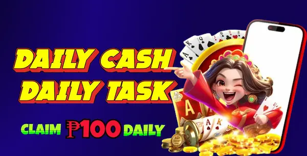 PANALOKA7 Daily Task, Daily Cash -claim ₱100 daily