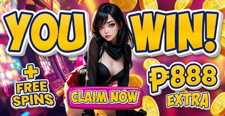 You Win ₱888 Extra + Free Spins