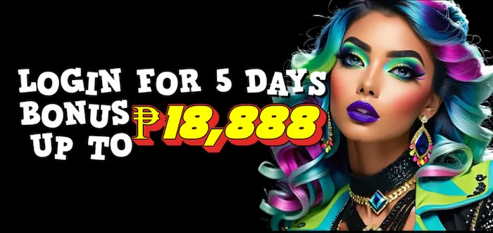 2222PH Login for 5 Days bonus up to ₱18,888