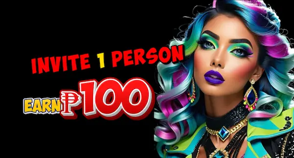 RR5JILI Invite 1 person earn ₱100